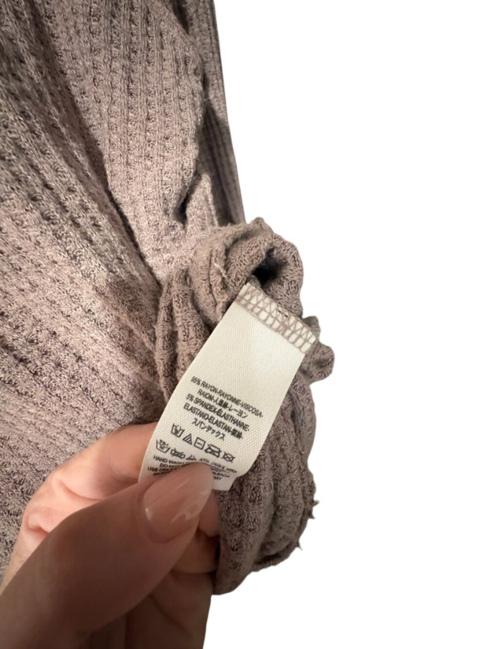 We The Free Kristina Waffle Knit Top - Picture 8 of 8